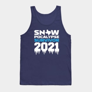 Texas Snowpocalypse Survivor 2021 Tank Top